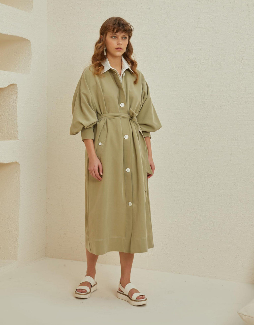 Mint Trenchcoat   **NEW**